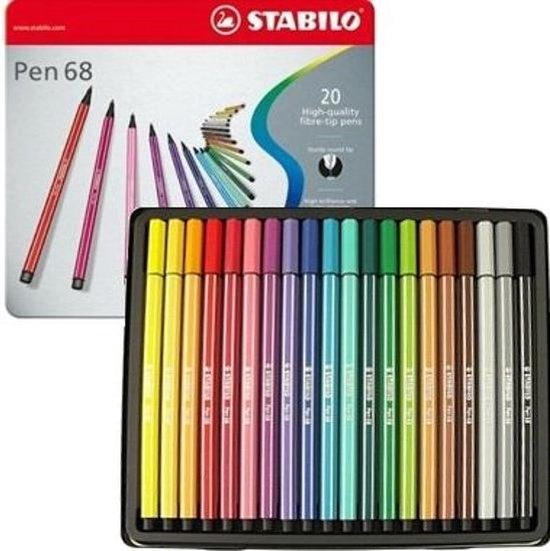 Stabilo Viltstift Pen 68 20 Stiften