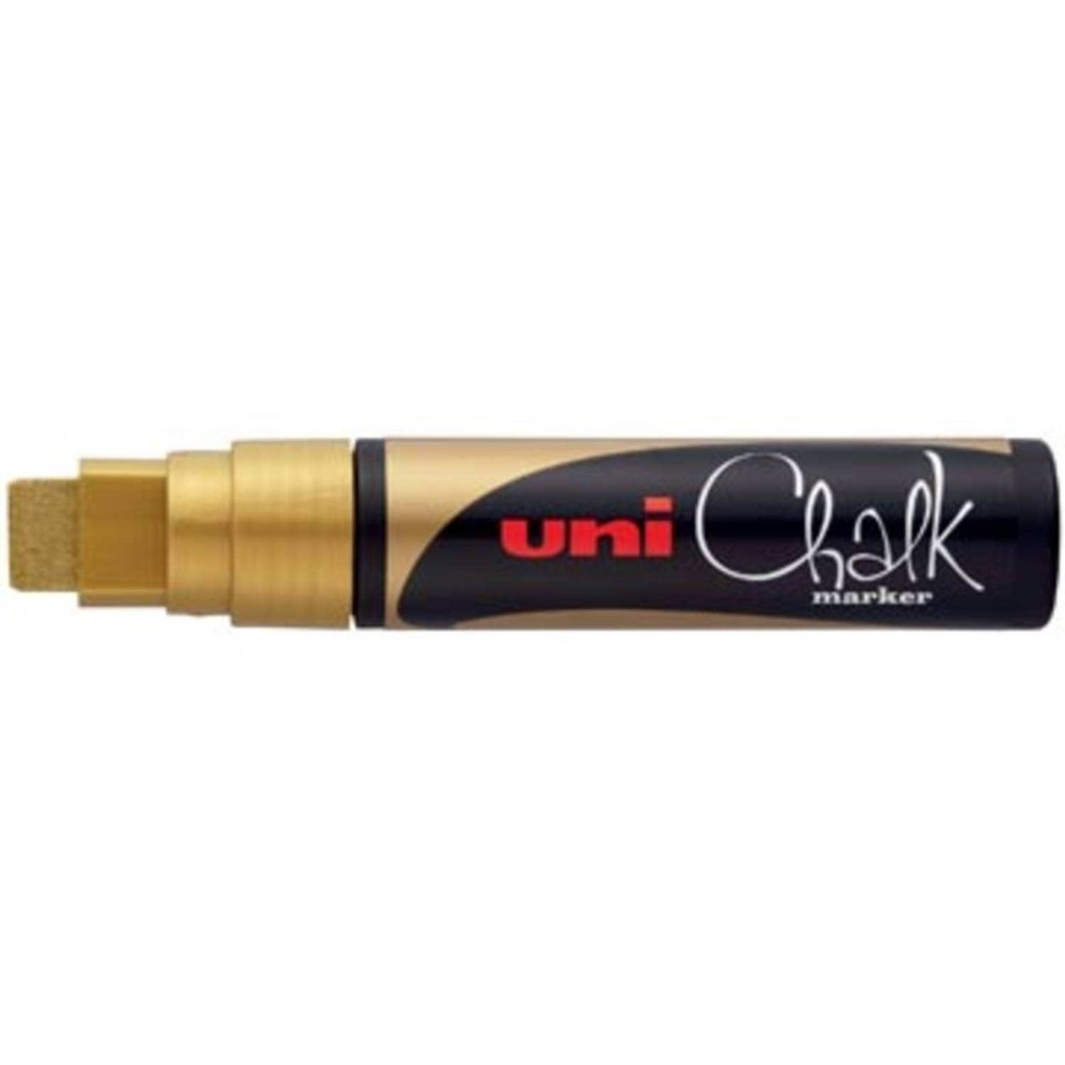 Uniball Uni-ball Krijtmarker, Beitelvormige Punt 15 Mm - Oro