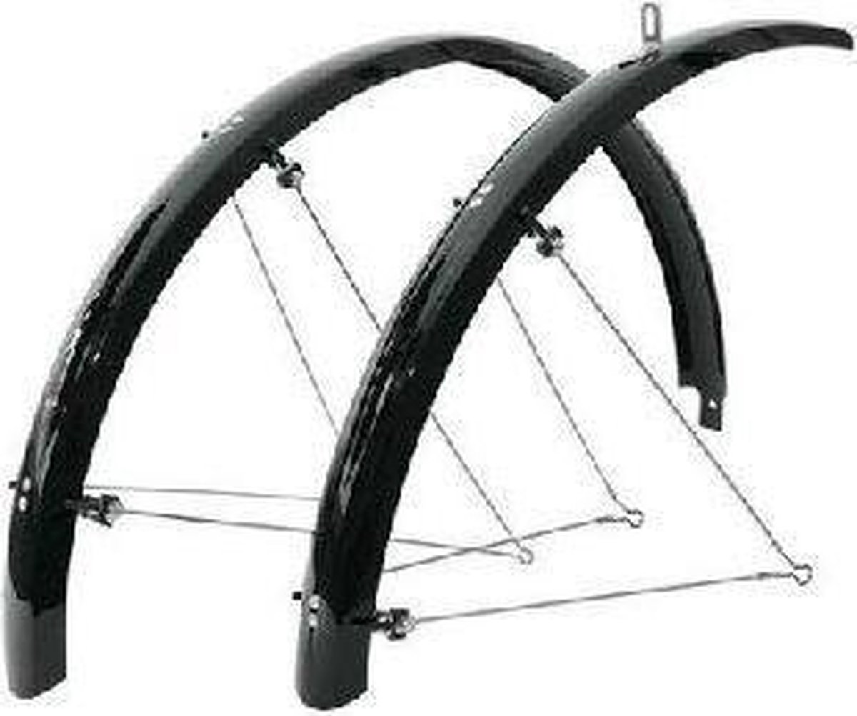 Sunnywheel Spatborden Set 28 Inch 50 Mm - Zwart