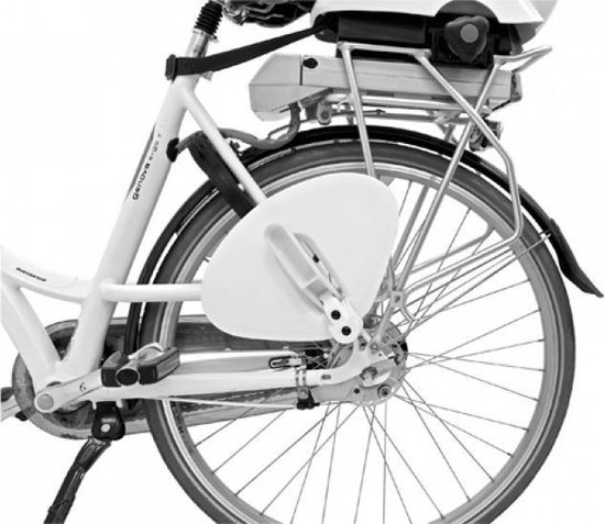 Polisport Duo Fietszitje Achter Guppy Junior Cfs 8636100010 - Grijs