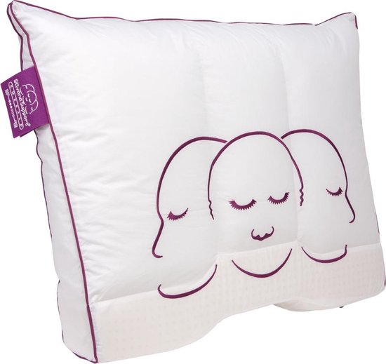 Silvana Support Hoofdkussen Emerald + Gr - Paars