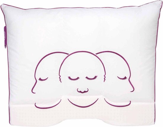 Silvana Support Hoofdkussen Emerald + Gr - Paars