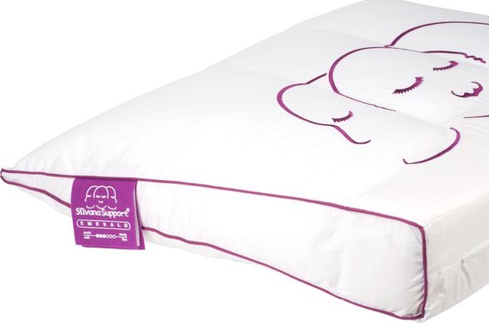 Silvana Support Hoofdkussen Emerald + Gr - Paars