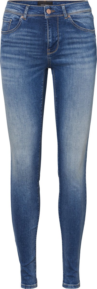 VERO MODA Vmlux Slim Fit Jeans Dames - Azul