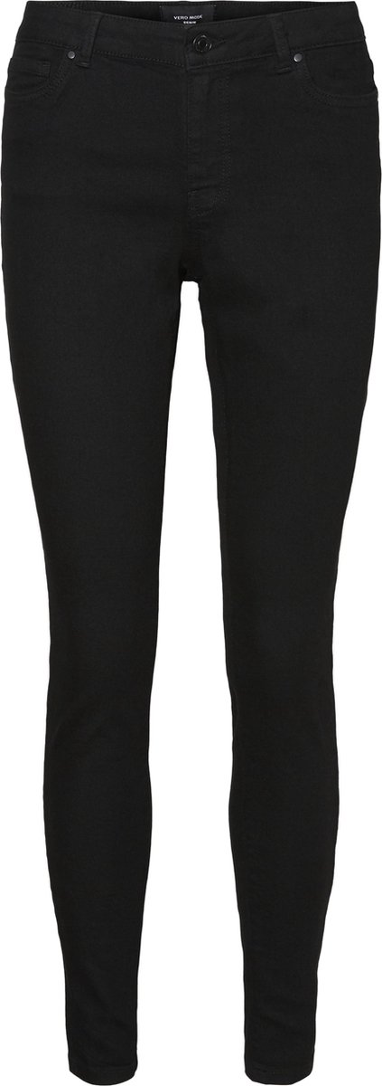 VERO MODA Vmjudy Regular Waist Legging Dames - Negro