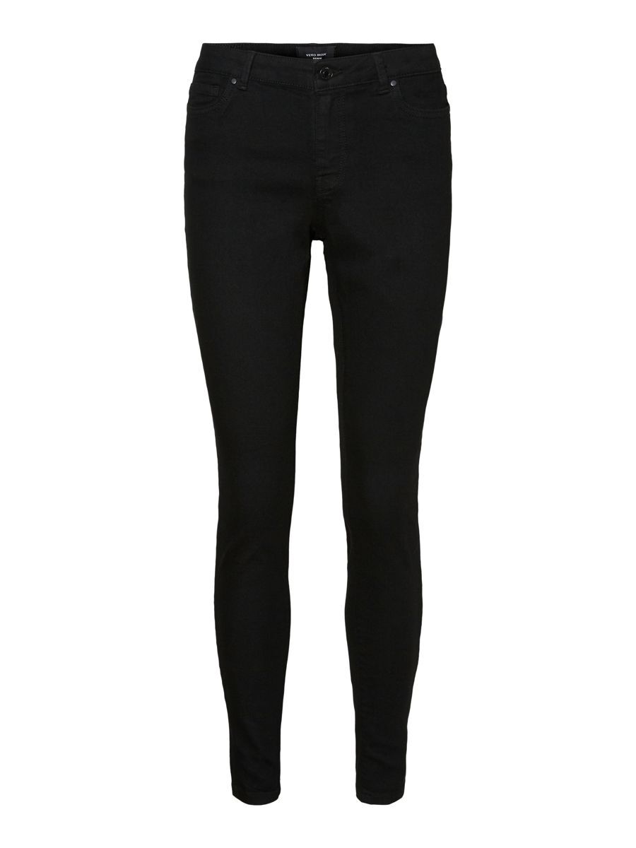 VERO MODA Vmjudy Regular Waist Legging Dames - Negro