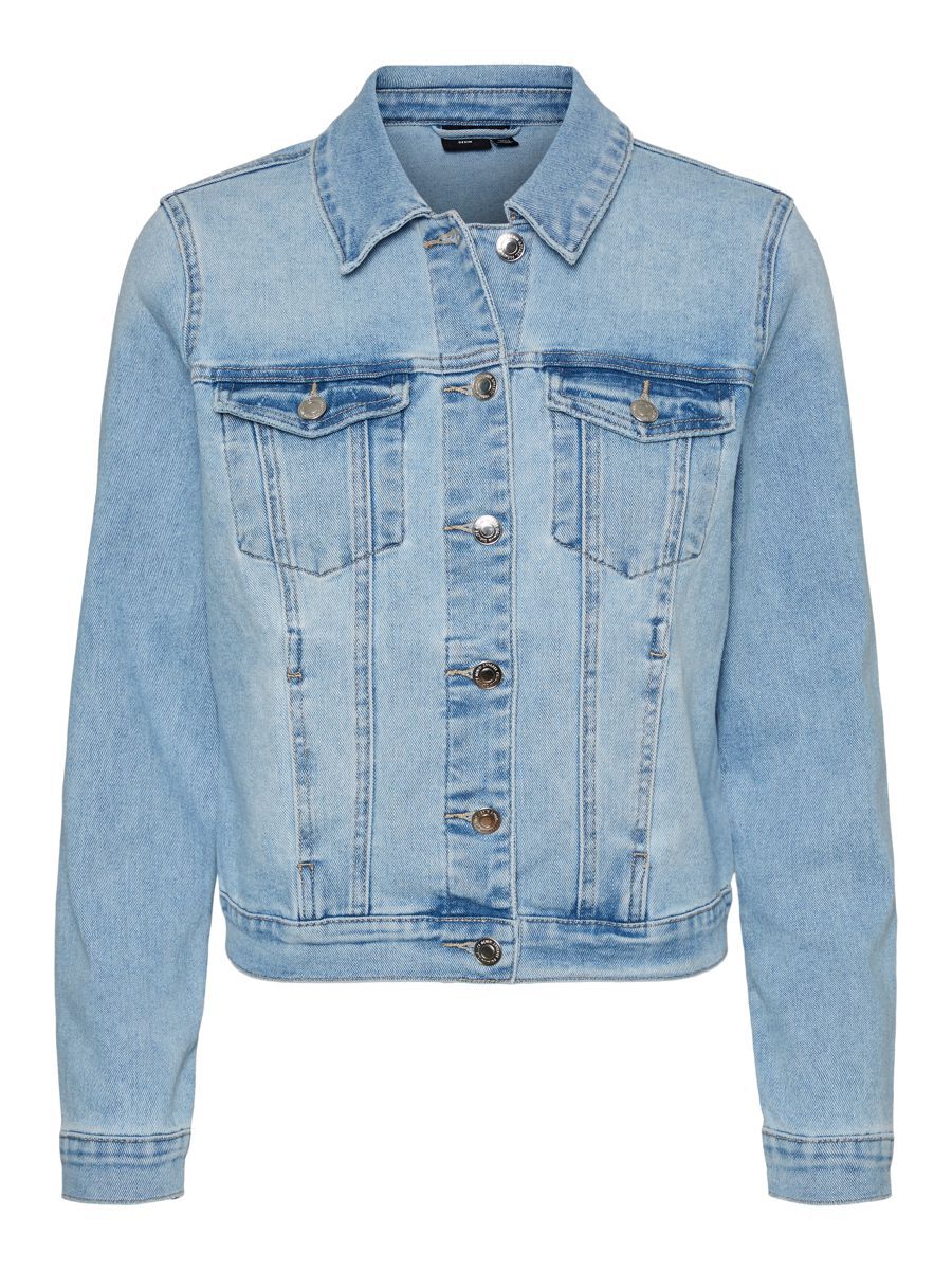 VERO MODA Denim Jas Dames - Azul