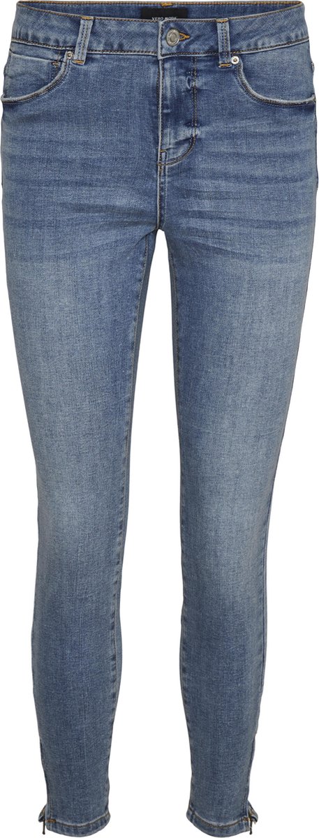 VERO MODA Vmtilde Normal Waist Slim Fit Jeans Dames - Azul