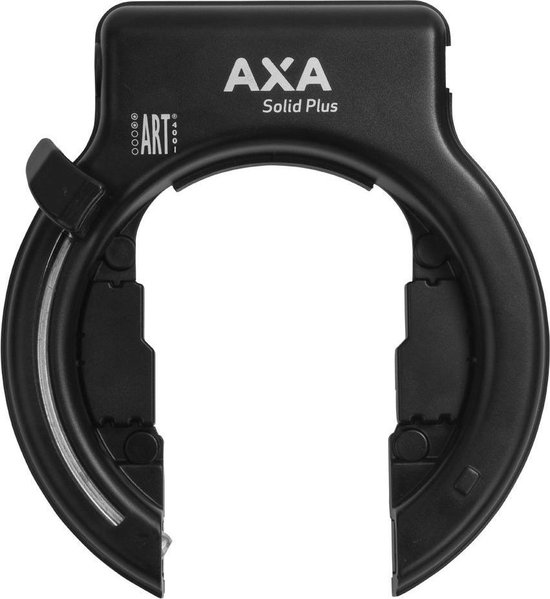 AXA Ringslot Solid Plus Staal Art-2 - Zwart