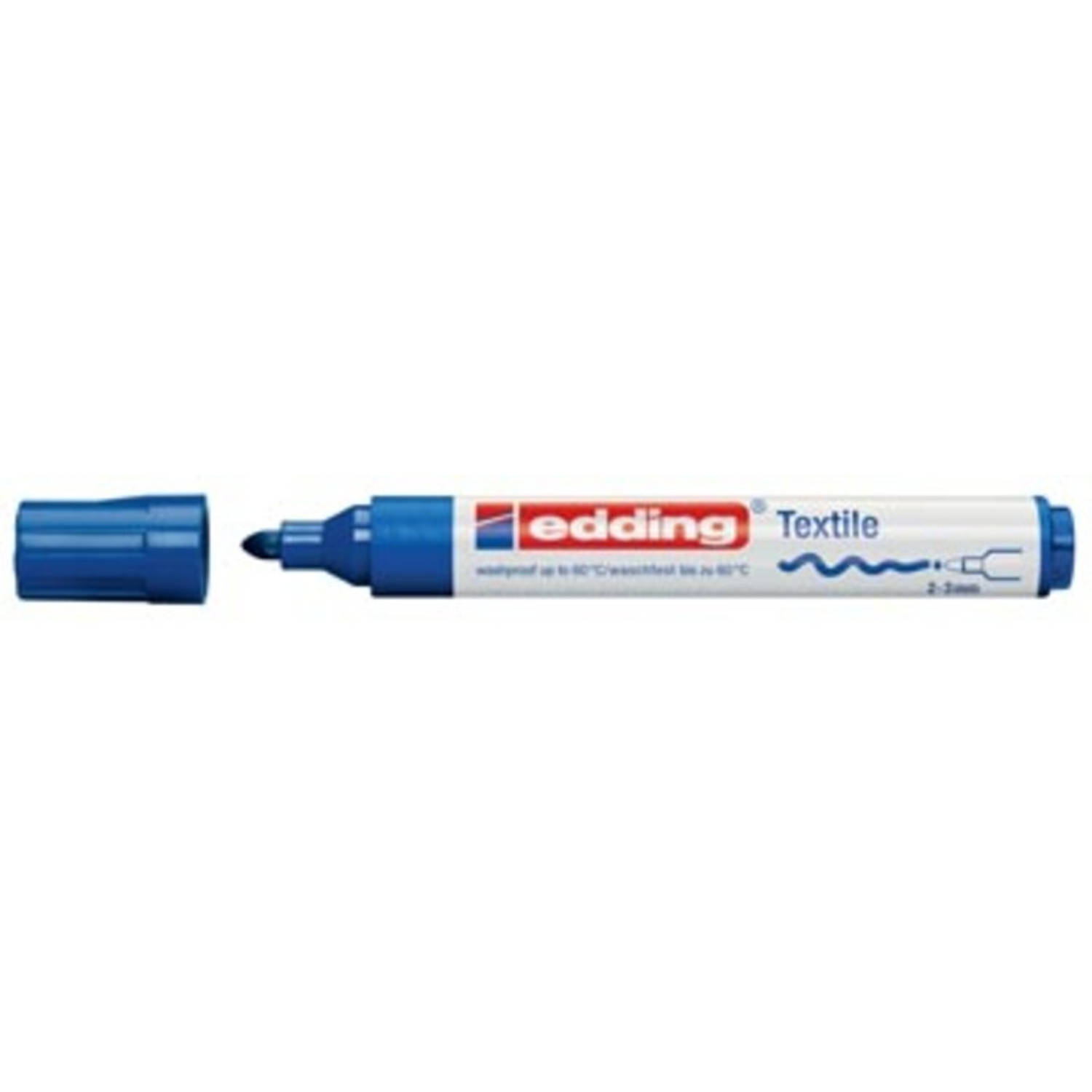 Edding Textielmarker 4500 - Blauw