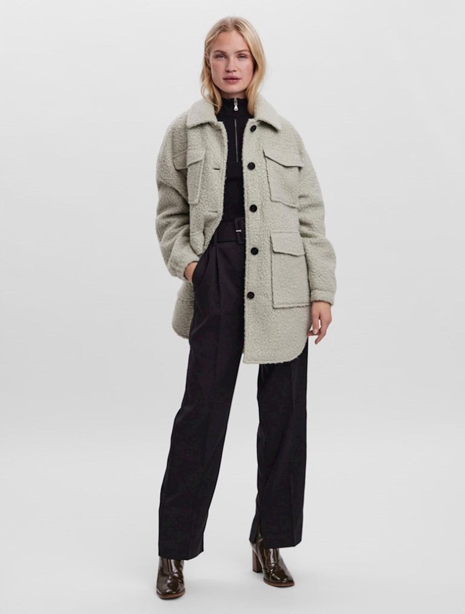 VERO MODA Blouse Jas Dames - Grijs