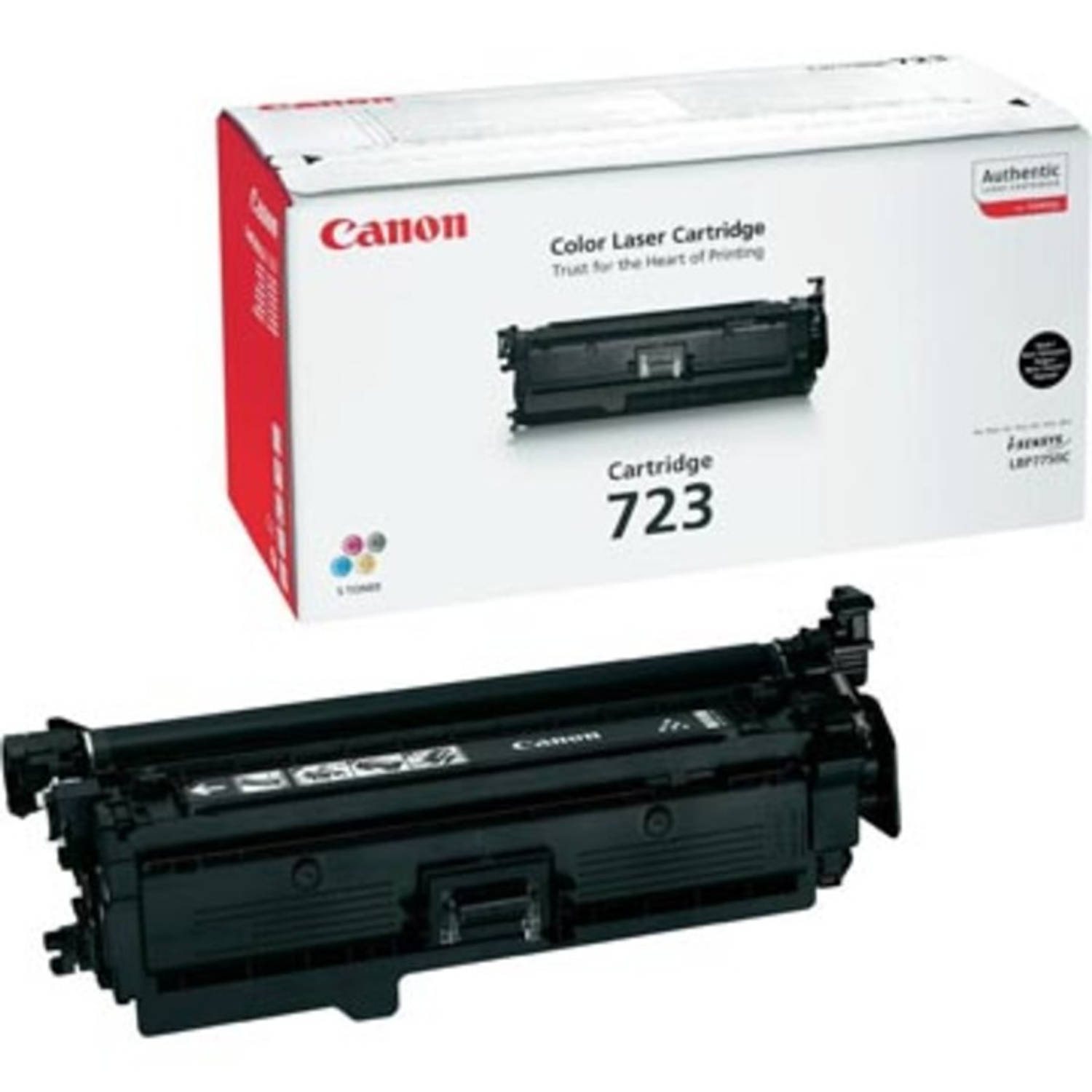 Canon Tonercartridge 723bk - 5000 Pagina's - 2644b002 - Zwart