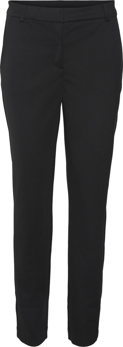 VERO MODA Regular Waist Broek Dames - Negro