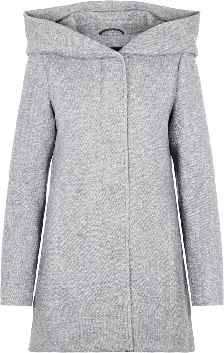 VERO MODA Tussen Lange Jas Dames - Gris