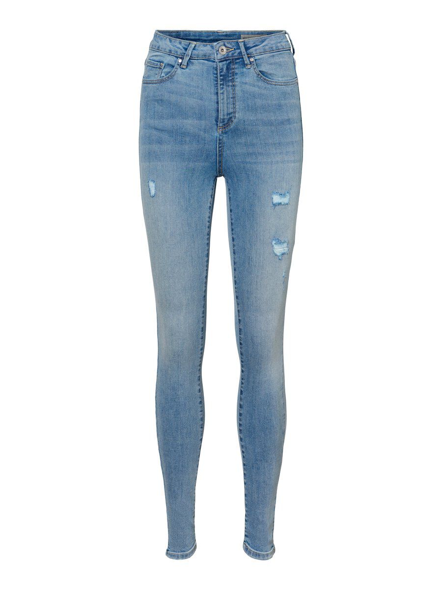 VERO MODA Vmsophia High-waist Skinny Jeans Dames - Azul