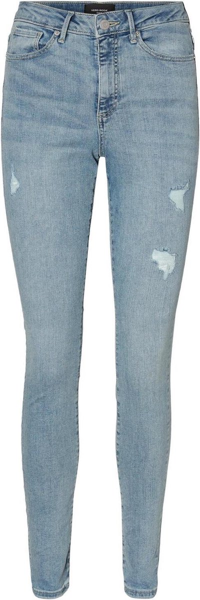 VERO MODA Vmsophia High-waist Skinny Jeans Dames - Azul