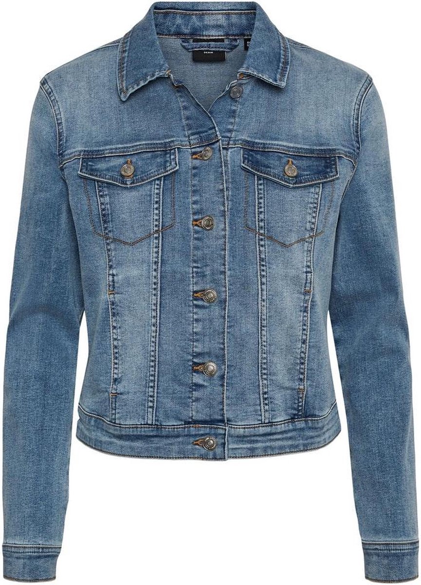 VERO MODA Denim Jas Dames - Azul