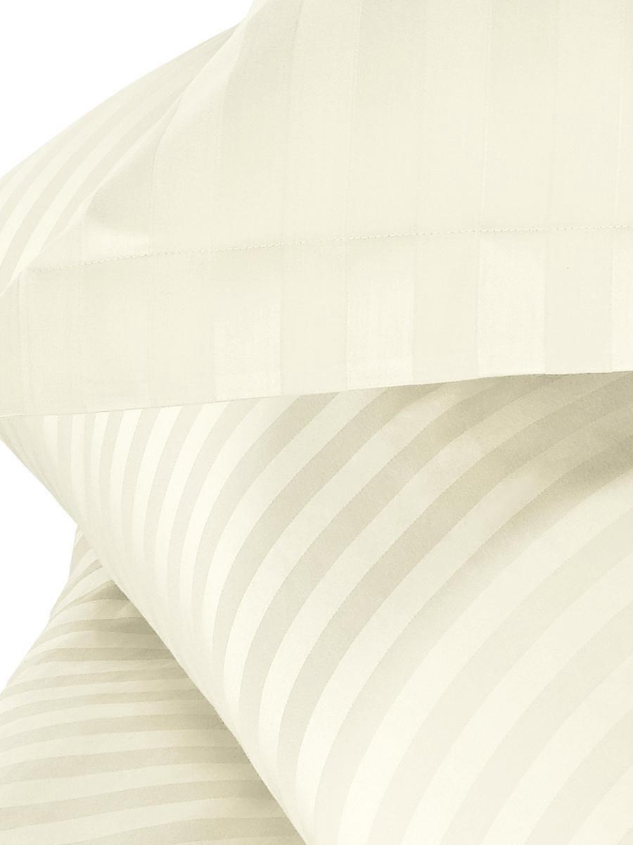 De Witte Lietaer Dete Lietaer Zygo Dekbedovertrek - Lits-jumeaux (240x200/220 Cm + 2 Slopen) - Katoen Satijn - Ivory - Wit