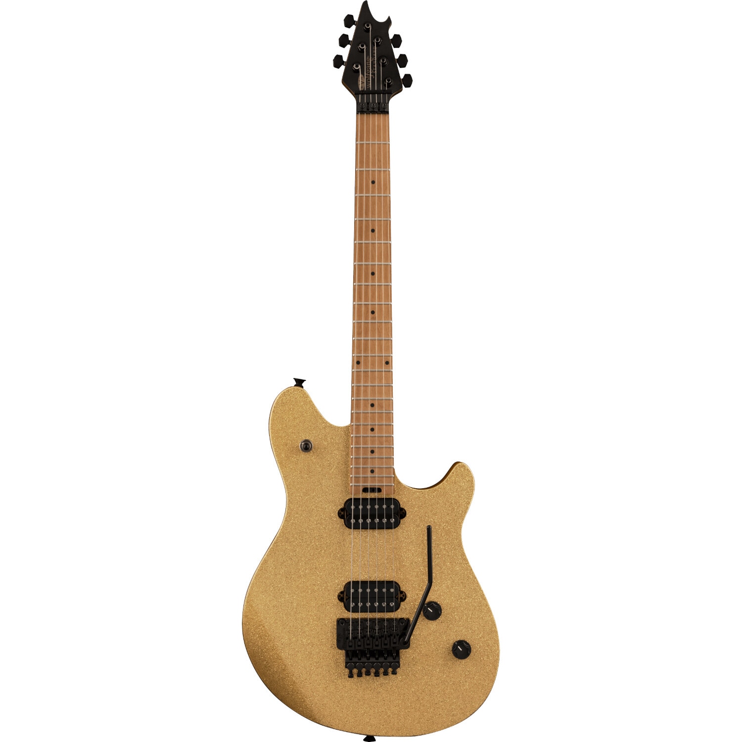 EVH Wolfgang Standard Baked Maple Gold Sparkle elektrische gitaar