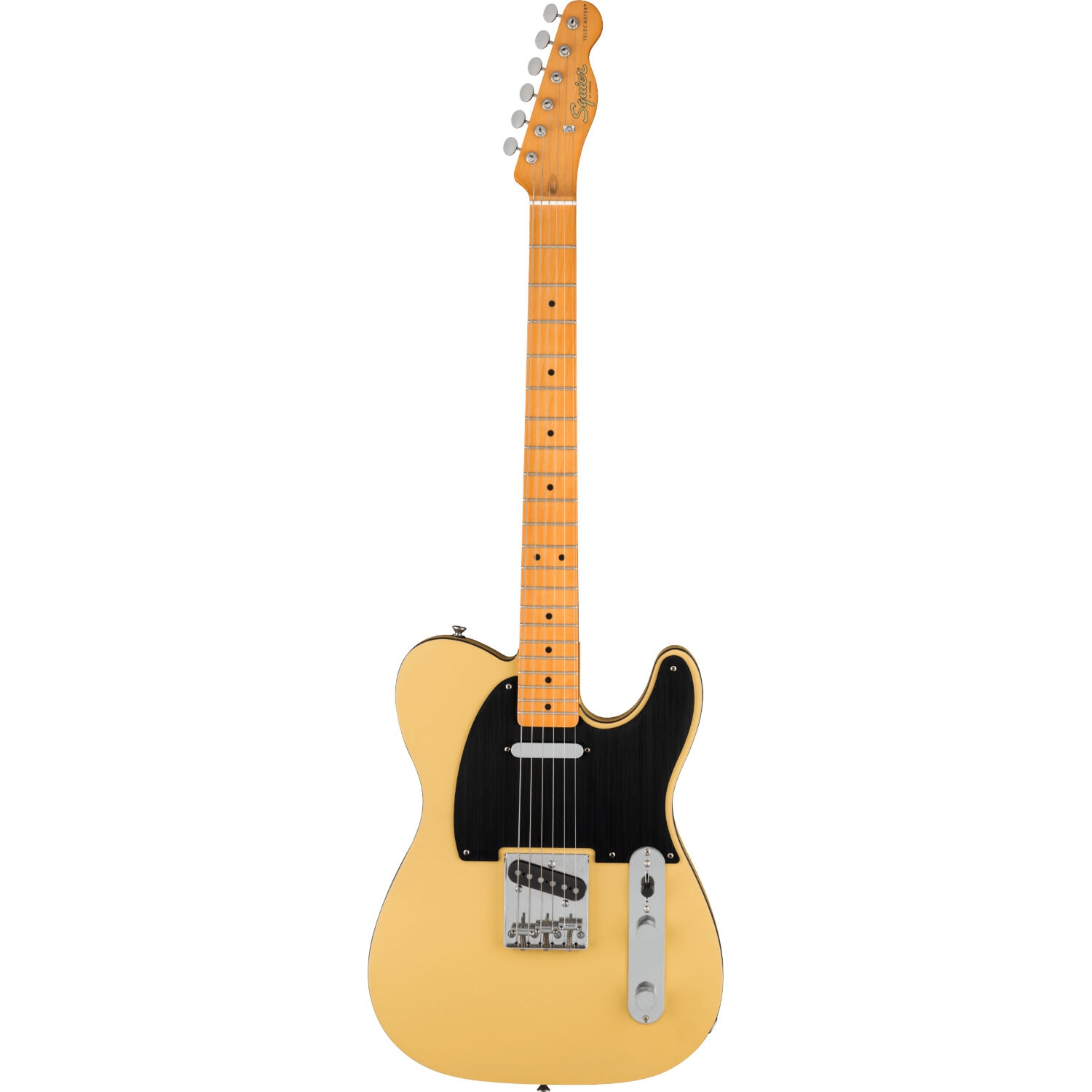 Squier 40th Anniversary Telecaster Vintage Edition Satin Vintage Blonde IL elektrische gitaar