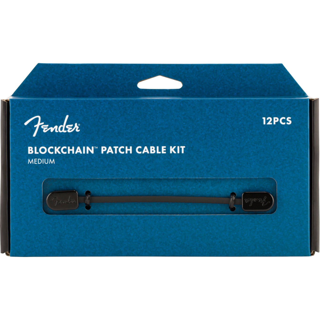 Fender Blockchain Patch Cable Kit zwart medium 12-delig