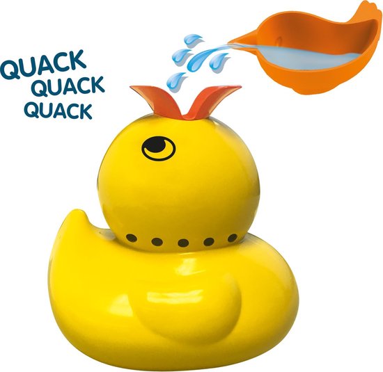 Ses Badeendje Met Geluid - Oranje