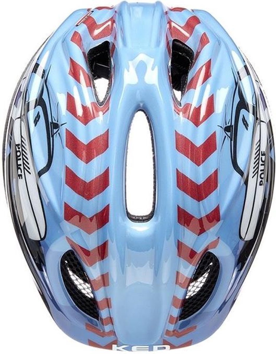 KED fietshelm Meggy II Politie jongens 52-58 cm - Blauw