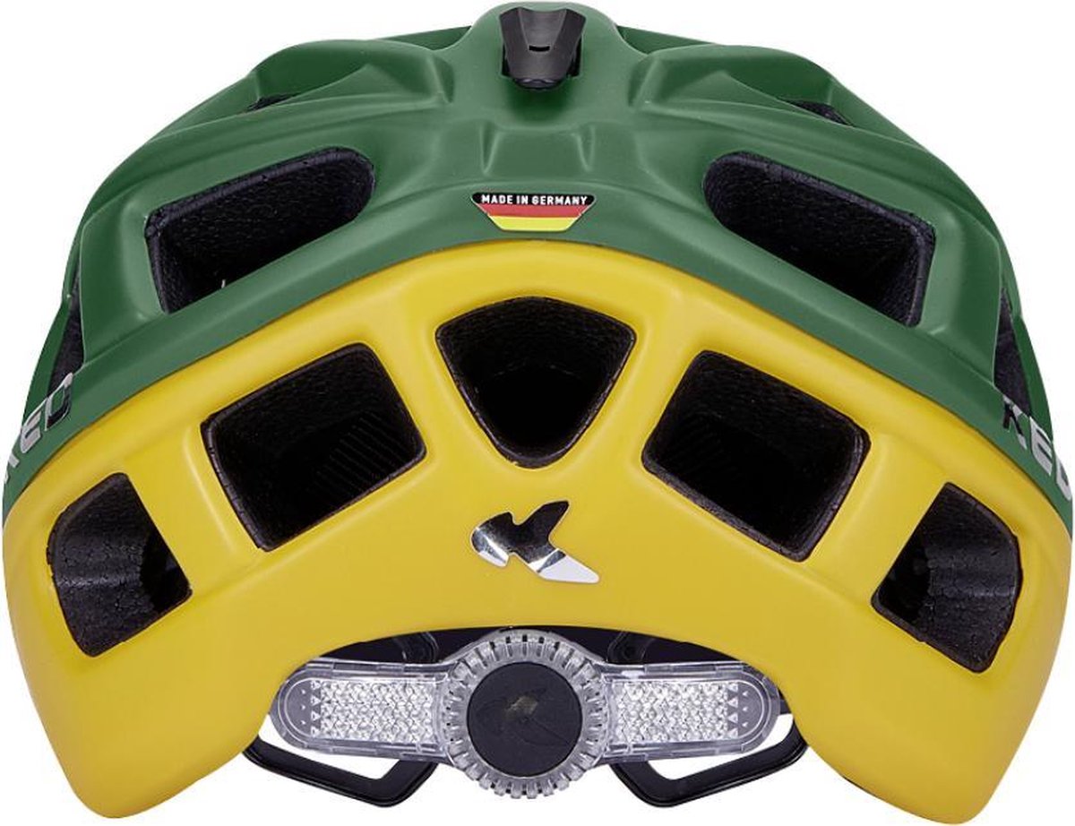 KED fietshelm Kailu junior 49-53 cm/geel - Groen