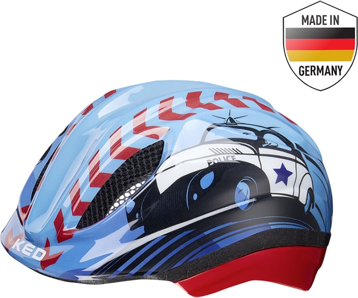 KED fietshelm Meggy II Politie jongens 49-55 cm - Blauw