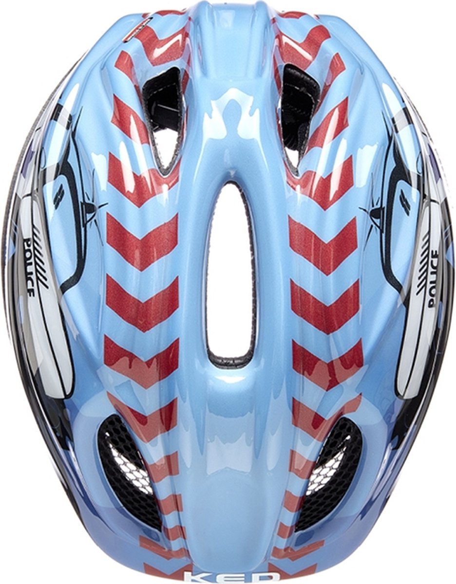 KED fietshelm Meggy II Politie jongens 49-55 cm - Blauw