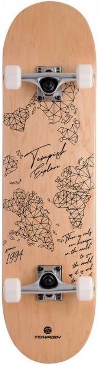 Tempish skateboard Ontop 31 x 8 inch hout naturel/zwart
