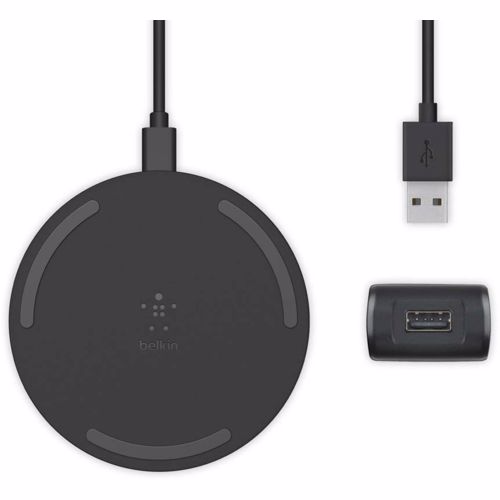 Belkin 10W draadloze oplader met USB-A/Micro-USB kabel - Zwart