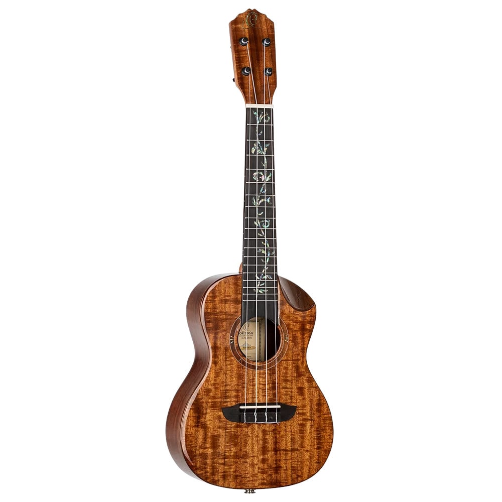 Ortega RUET-ACA Elite Series Concert Size Ukulele Acacia elektrisch-akoestische concert ukelele met gigbag