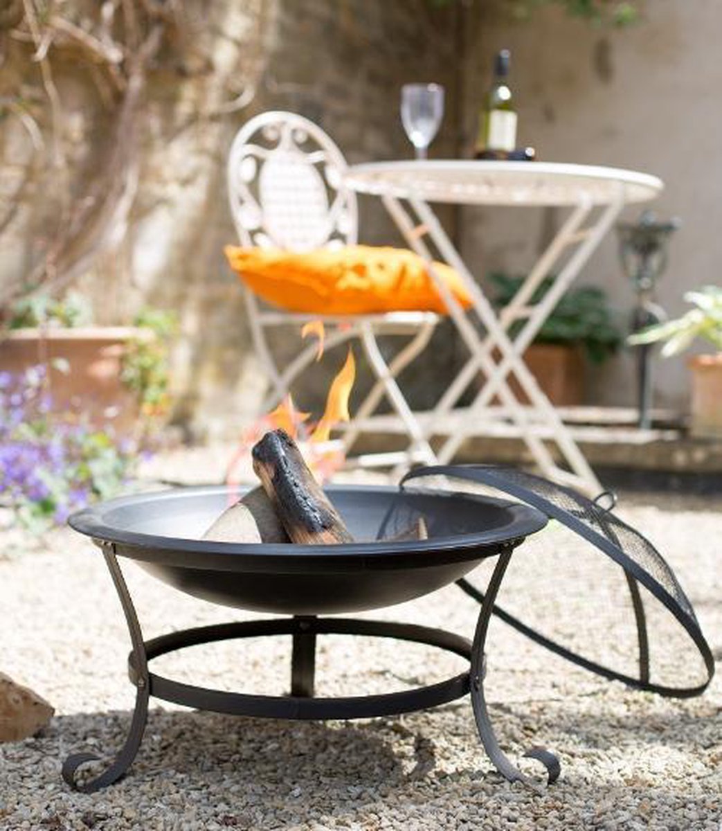 La Hacienda Vuurschaal Albion (Ø 51 Cm) - Zwart