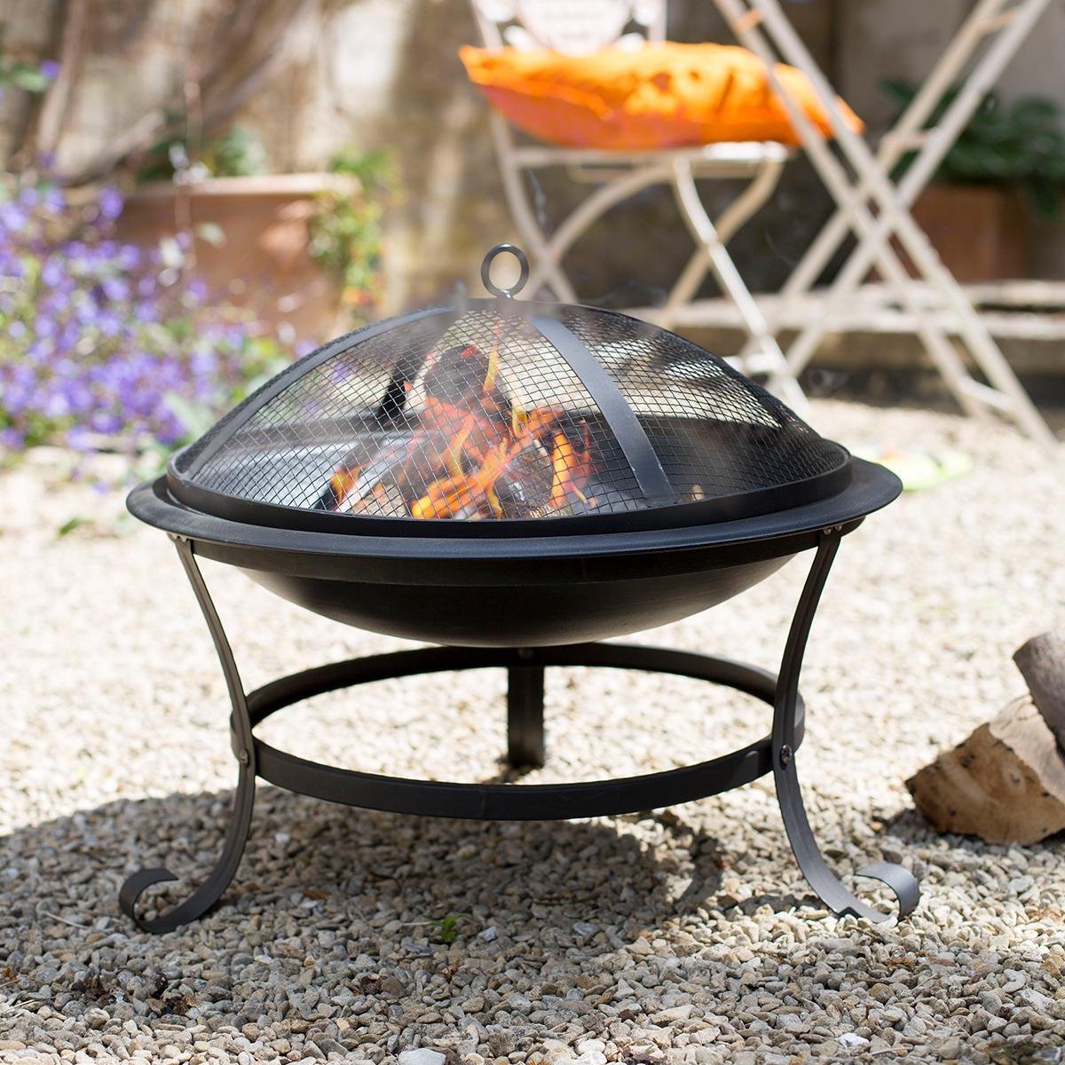 La Hacienda Vuurschaal Albion (Ø 51 Cm) - Zwart