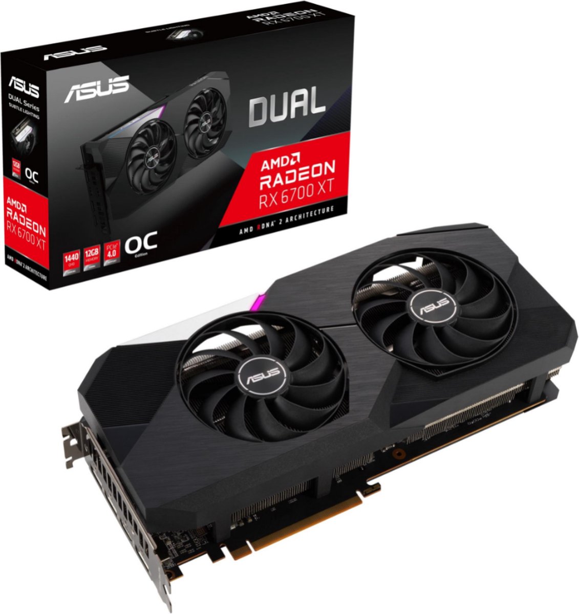 Asus Dual Radeon RX 6700 XT OC Edition