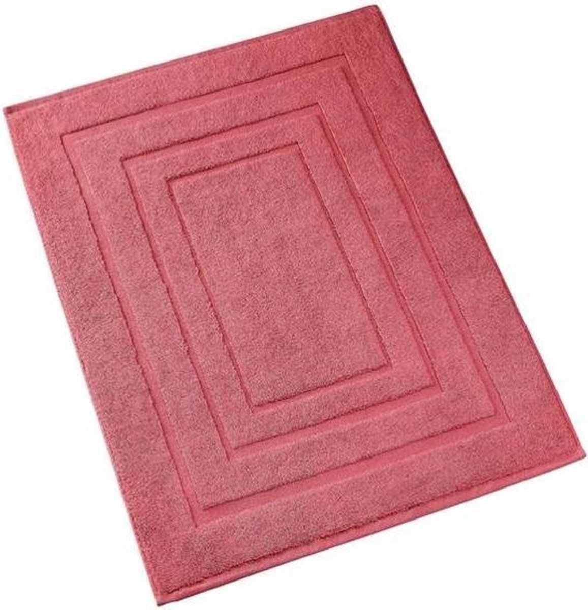 De Witte Lietaer Pacifique Badmat - 100% Katoen - Badmat (60x100 Cm) - Carmine - Rood