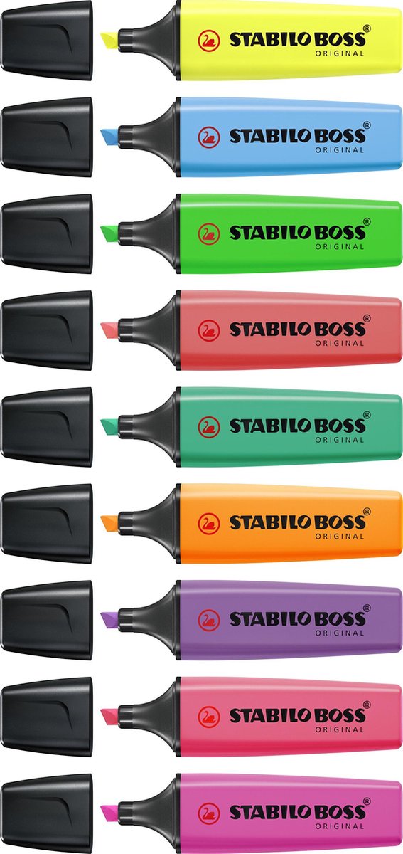 Stabilo Boss Original - Markeerstiften - 10 Stuks - - Oranje