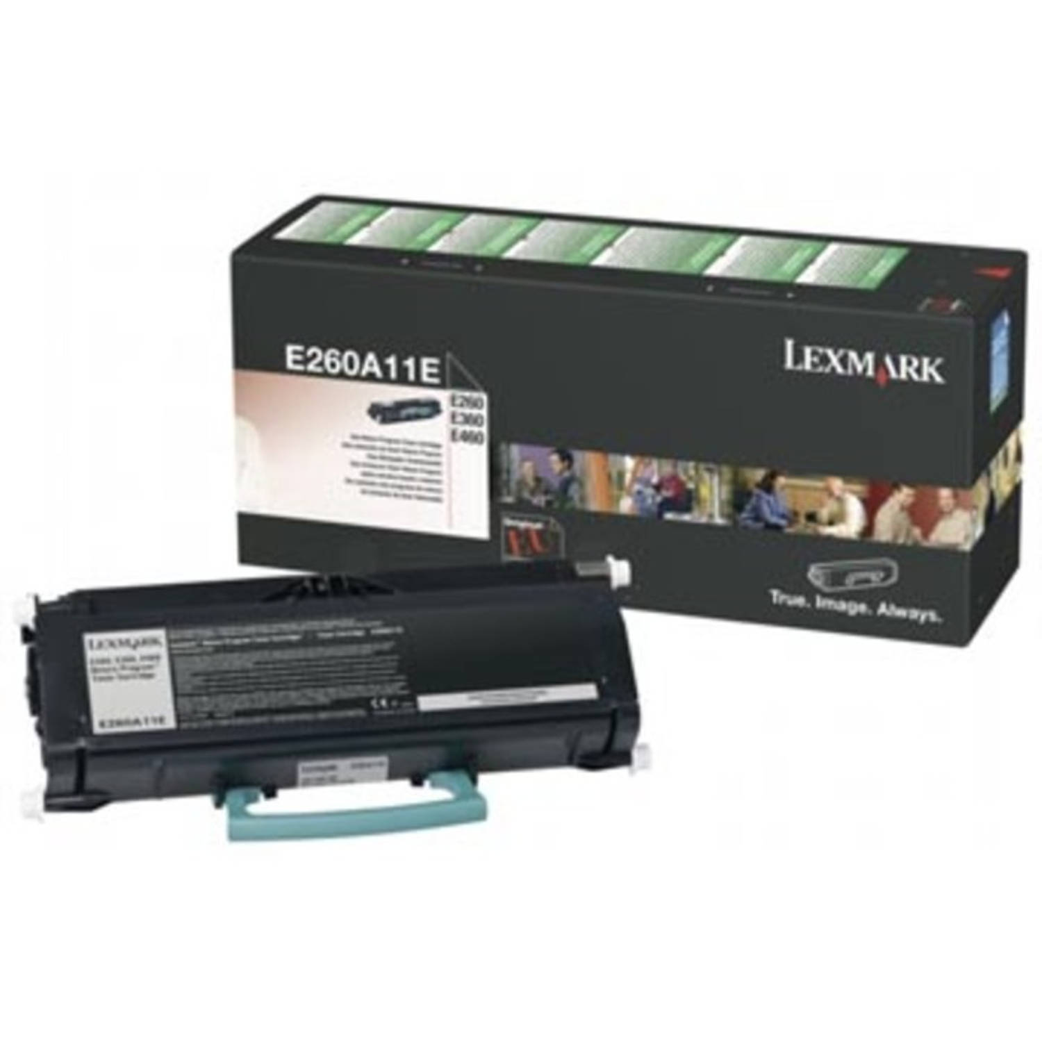 Lexmark Toner Kit Return Program - 3500 Pagina's - E260a11e - Zwart