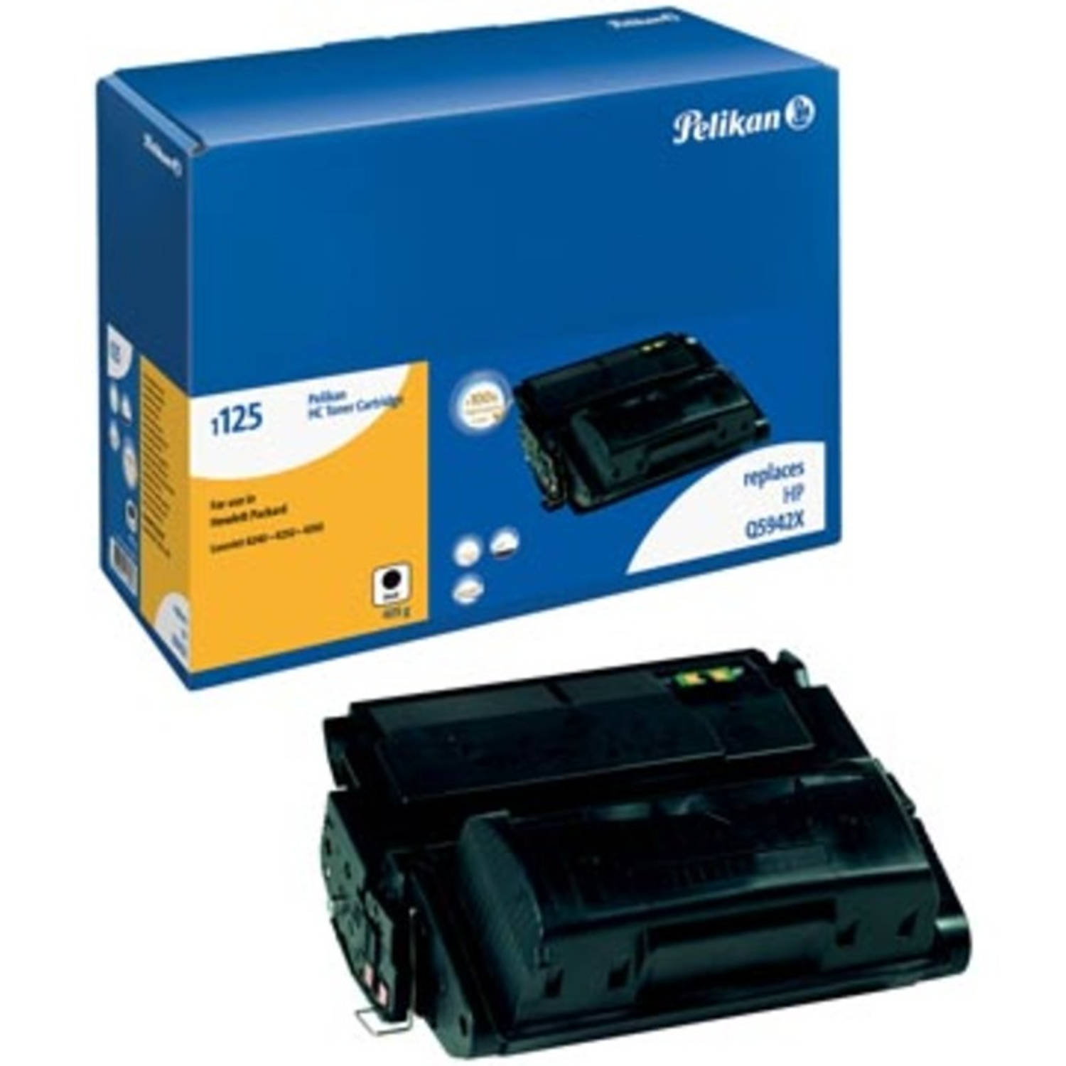 Pelikan Toner, 20000 Pagina's Voor Hp 42x - Oem: Q5942x - Zwart