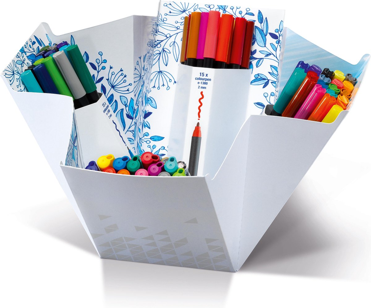 Edding Colour Happy Box, Assortiment Met 70 Stuks In Geassorteerde Kleuren