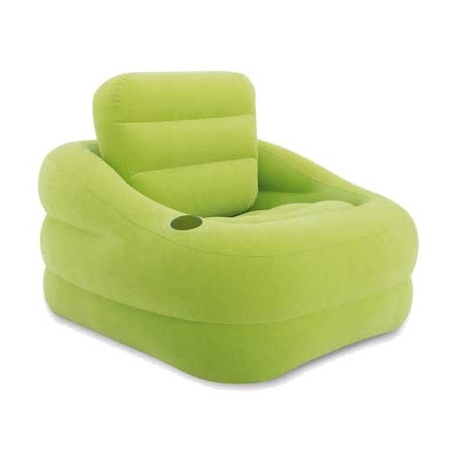 Intex Opblaasbare Stoel 107 X 97 X - Groen