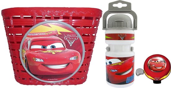 Disney Accessoiresset Cars 3-delig - Rood