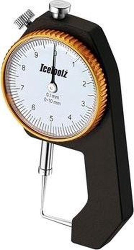 Icetoolz Dikte-/slijtagemeter Velgrand Of Remschijf 0.1-10mm - Zwart