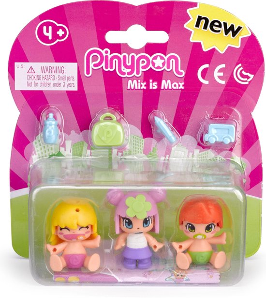 Pinypon Speelfiguur : Kids En Babies