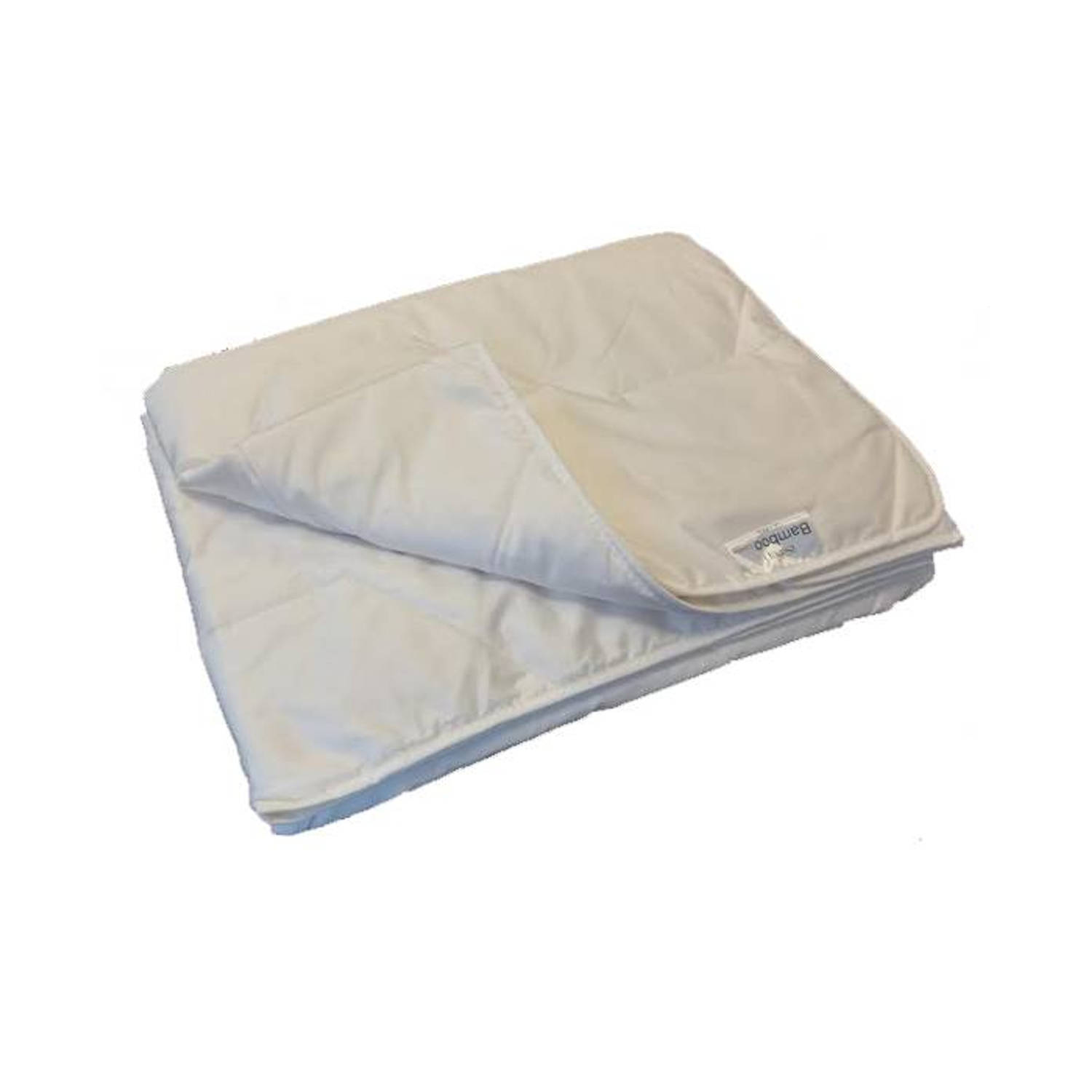 iSleep Zomerdekbed Bamboo Comfort - Lits - Wit