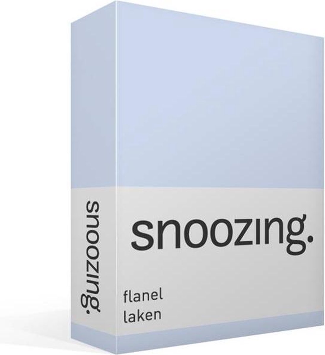 Snoozing - Flanel - Laken - Lits-jumeaux - 240x260 - Hemel - Blauw