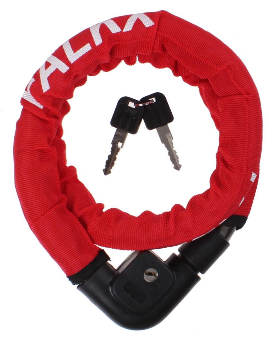 Falkx Kettingslot Cobra 22 X 1000 Mm Staal/nylon - Rood