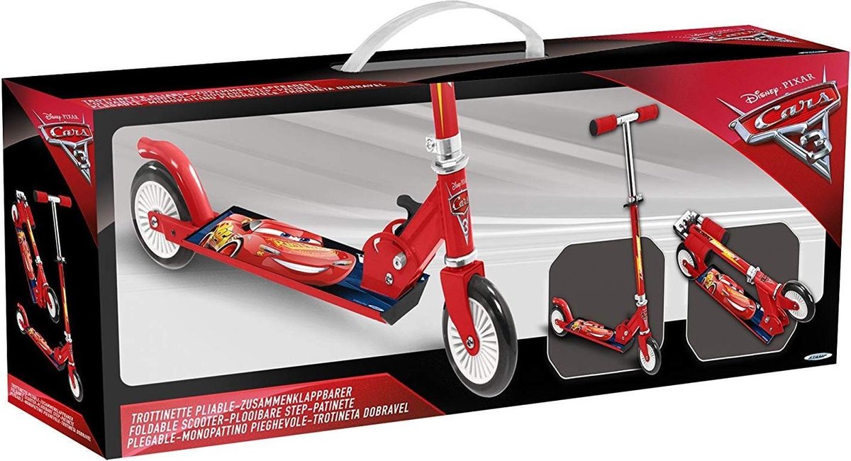 Disney Cars Kinderstep Kinderstep Jongens Voetrem - Rood