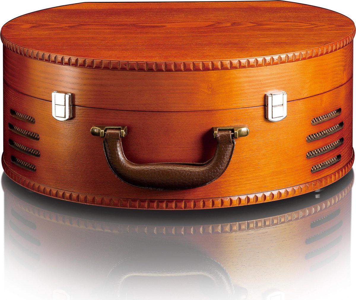 Lenco Classic Phono Tt-34 Retro Usb Platenspeler - Bruin